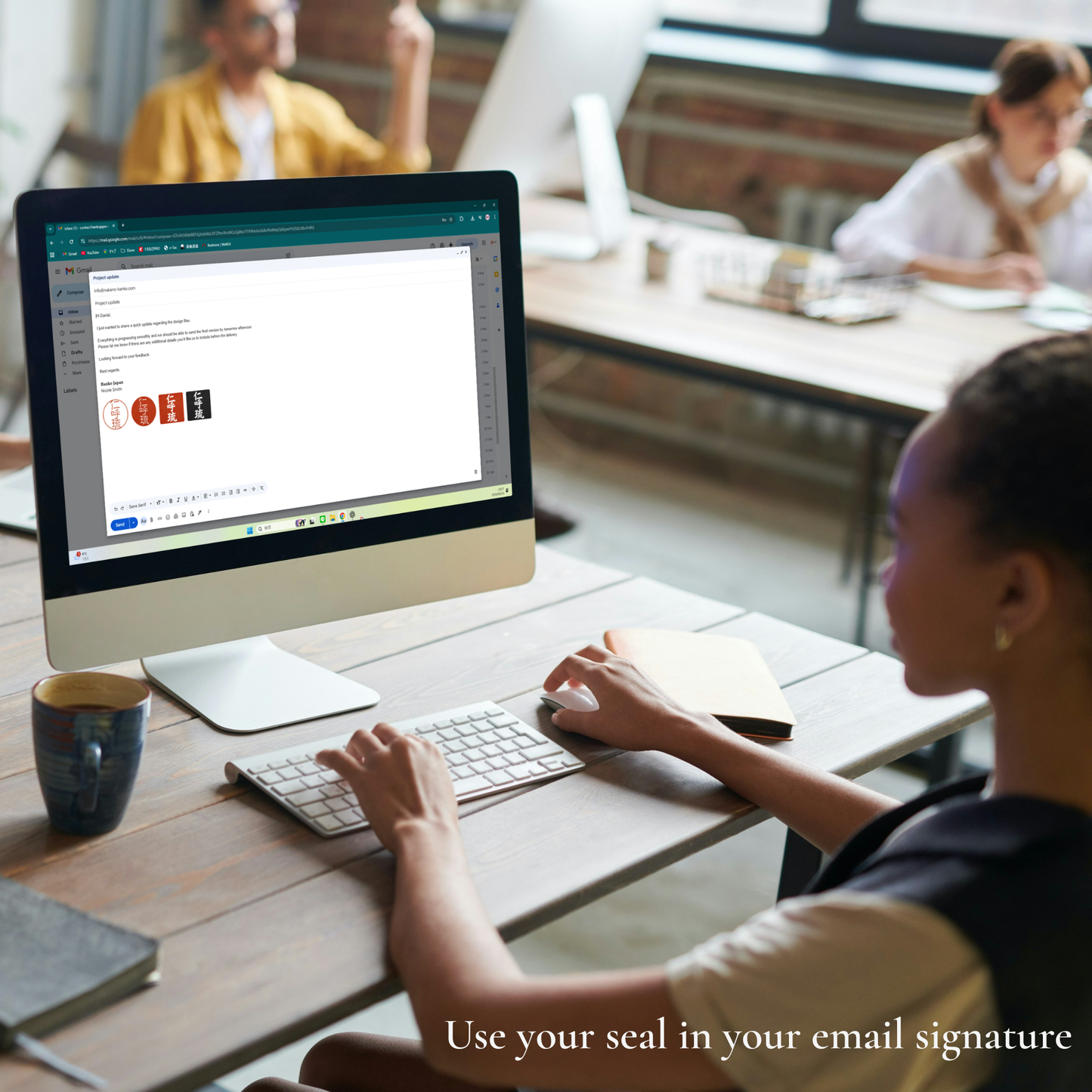 Your Name in Japanese Kanji — Digital Hanko Experience