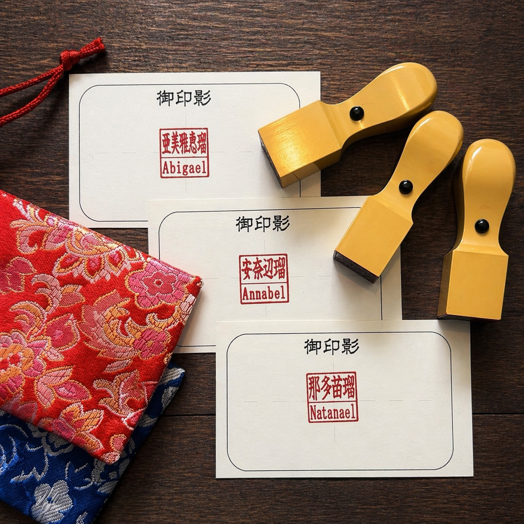 HANKO JAPAN | Personalized Japanese Name Stamp